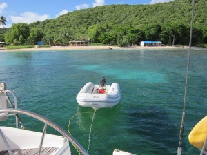 Mayreau - unspoilt but for the music