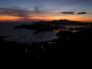 Galleon Bay from Shirley Heights - Antigua